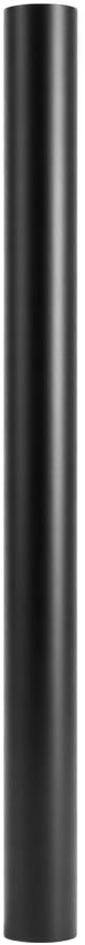 Blackened steel rod